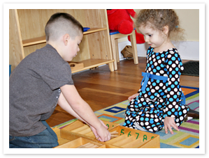 Country Children's House Montessori Preschool Class Activity